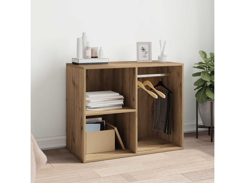  Meuble de rangement, armoire de dressing chêne artisanal 80x40x65 cm bois ingénierie  - Conforama B