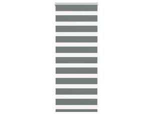 Store zèbre, store de fenêtre gris foncé largeur du tissu 60,9 cm polyester cf48612