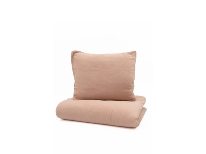  Yappymuslin - parure de lit 150x200 cm et 50x60 cm - cacao 4754010388493 - Conforama A