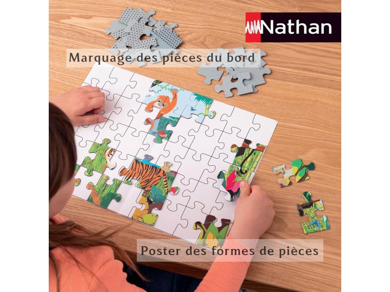  Nathan puzzle 45 p - les princesses disney 86177 - Conforama E