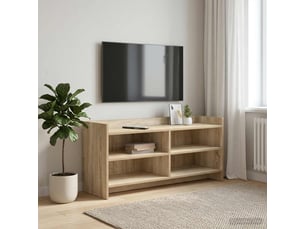 Meuble tv coloris marron 100 cm <strong></strong>  <strong></strong>