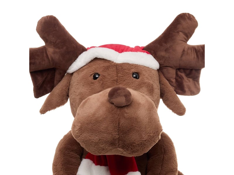 Peluche renne marron h. 100 cm  - Conforama B