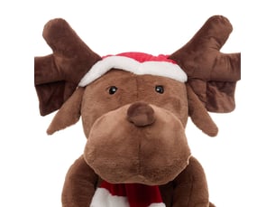 Peluche renne marron h. 100 cm