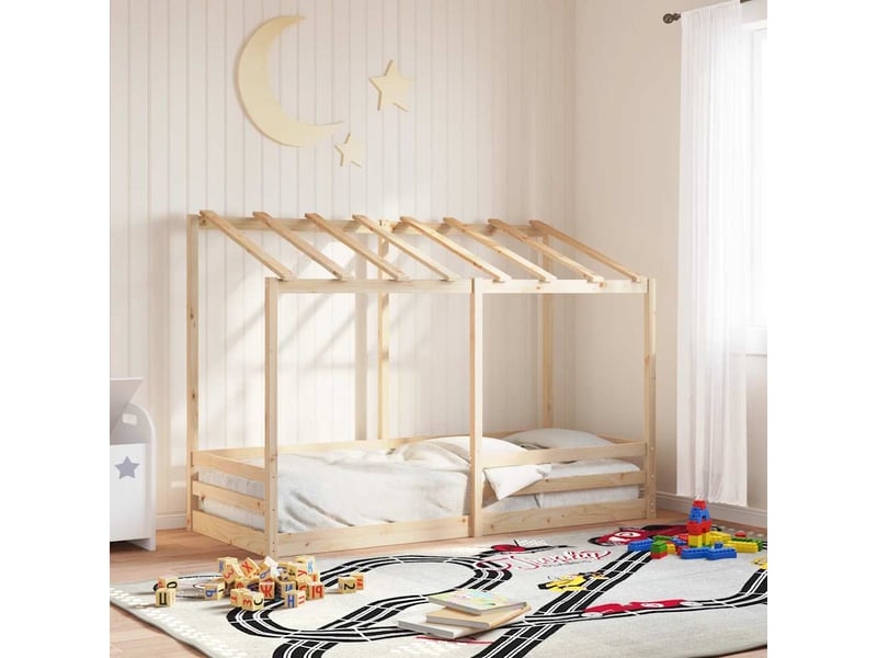  Lit pour enfants - lit jeune sans matelas 90x190 cm bois pin massif  - Conforama B