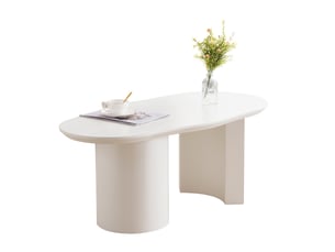 Table basse coloris blanc CozyNest