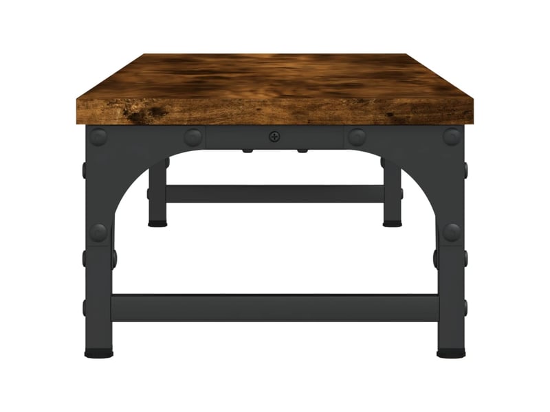  Support de moniteur table meuble bureau 85 x 23 x 15,5 cm bois d'ingénierie marron 02_0044905  - Conforama C