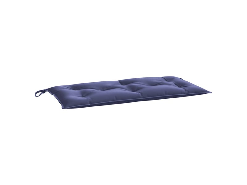  Lot de 2 coussins de banc de jardin, coussins d'assise bleu marine tissu oxford cf58645  - Conforama D