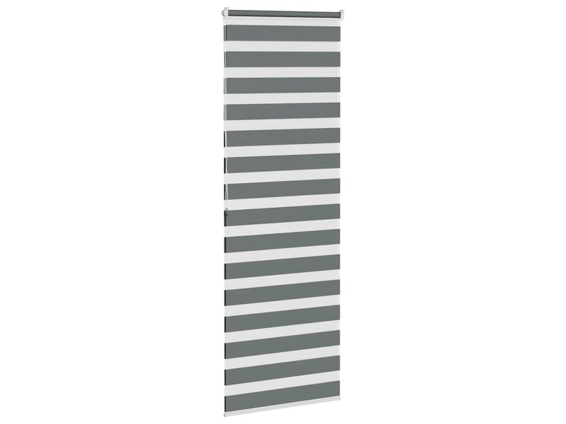  Store zèbre, store de fenêtre gris foncé largeur du tissu 85,9 cm polyester cf48632  - Conforama D