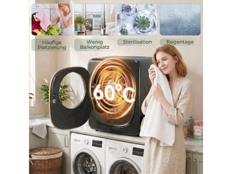  Sèche-linge à pompe à chaleur compact, format de table, financement mensuel  - Conforama D