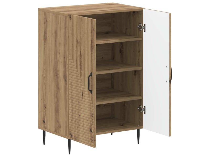  Meuble à chaussures, armoire à chaussures haarlem 59,5x39,5x89,5 cm shl7516  - Conforama C