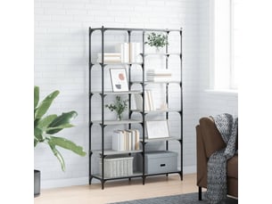 Bibliotheque coloris  gris  <strong></strong> <strong></strong> - 100 cm x 170 cm