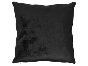 Lot de 2 housses de coussin heerlen noir 70 x 70 cm flanelle cf49468
