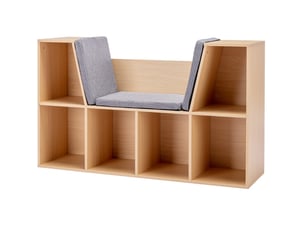 Bibliotheque coloris  gris  <strong>DESVIAE</strong> <strong></strong> - 103 cm x 62 cm