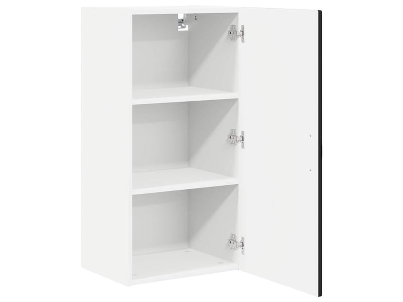  Meuble mural de cuisine, armoire de cuisine noir 40x31x80cm bois d'ingénierie shl4046  - Conforama E
