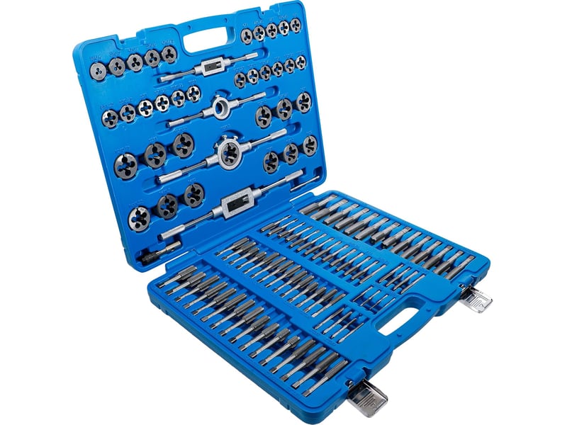  Jeu de tarauds  m2-m18 110 pièces  - Conforama C