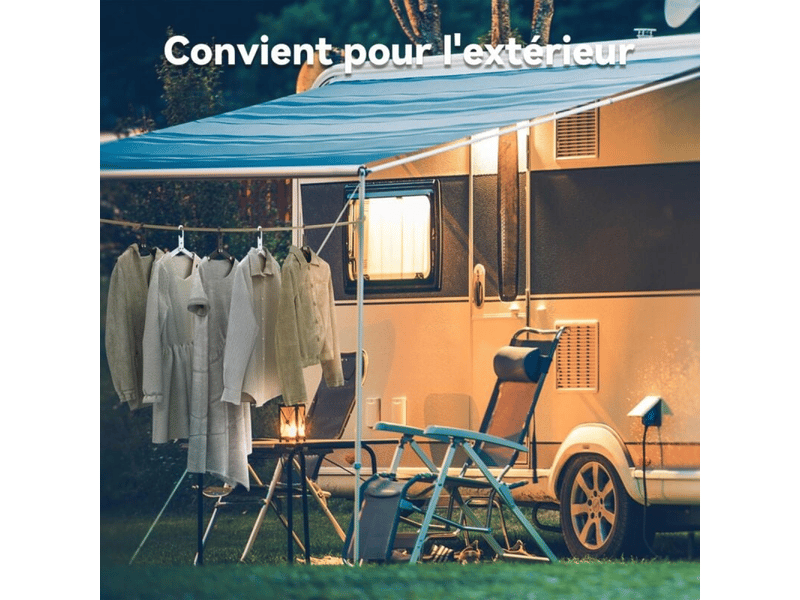  Cintres pliables - organisateur de vêtements et de chaussettes, idéal pour les voyages et la maison - lot de 3, noir FC-QYH-04474MF - Conforama C