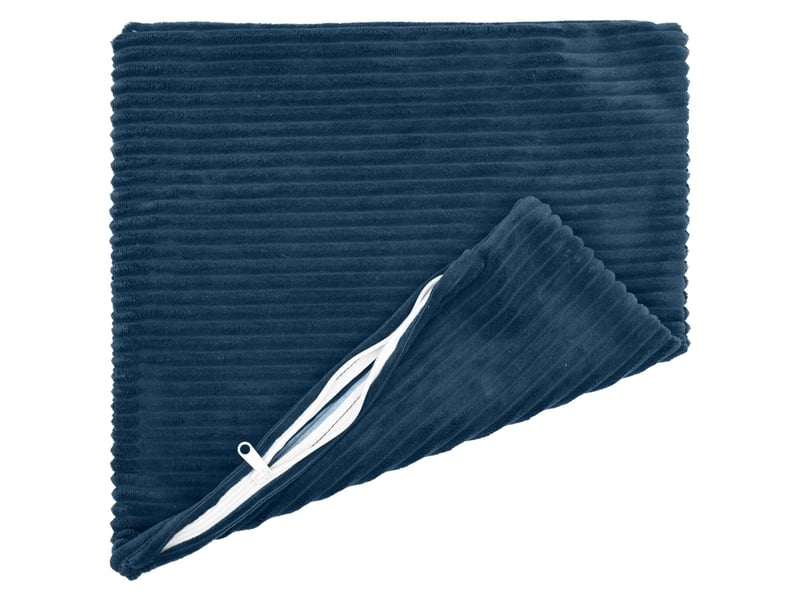 Lot de 12 housses de coussin heerlen bleu marine 40 x 40 cm cf49030 - Conforama C