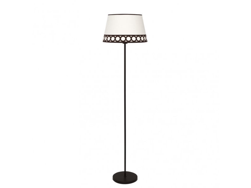  Lampadaire fabrilamp dalia e27 coloris beige marron 165 x 40 x 40 cm 114841002 - Conforama A