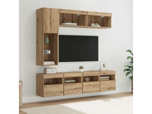 Meuble tv coloris marron 30.5 cm <strong></strong> <strong></strong>