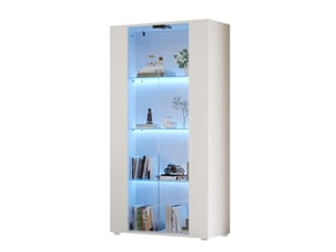 Meuble tv coloris blanc 80 cm <strong>WISHDOR</strong> <strong></strong>