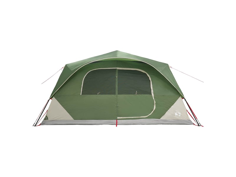  Tente instantanée, tente de camping 10 personne vert polyester et acier  - Conforama E