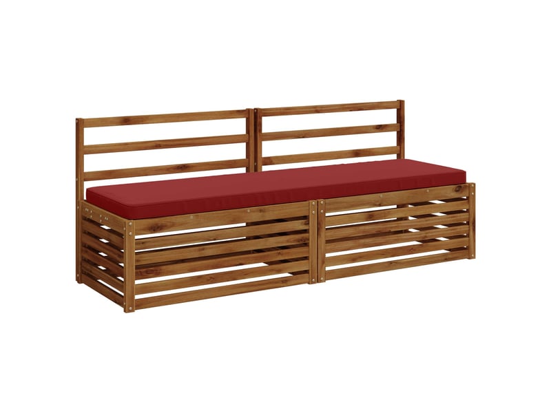 Coussin de banc, coussin d'assise, coussin pour chaisecanapé 1 pièce vught 100 % polyester bordeaux cf51818 - Conforama C