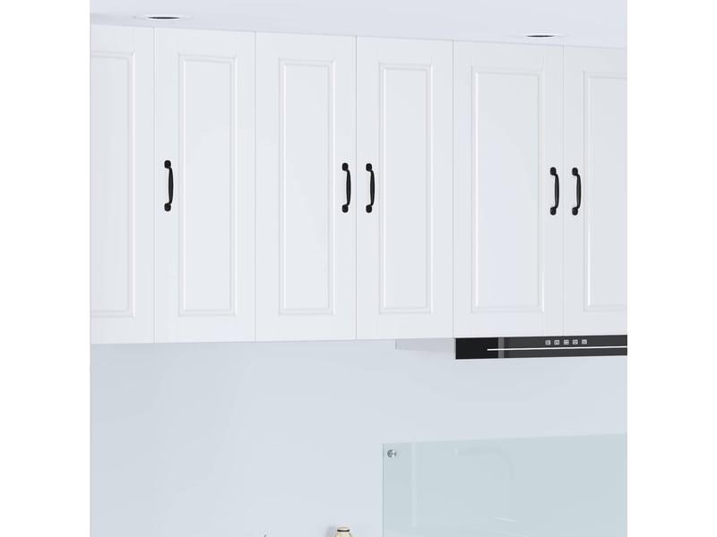 Meuble mural de cuisine, armoire de cuisine blanc 60x31x80cm bois d'ingénierie - Conforama B