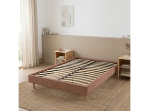 Sommier en Kit 140x190 cm TERRE DE NUIT   vendu avec pieds