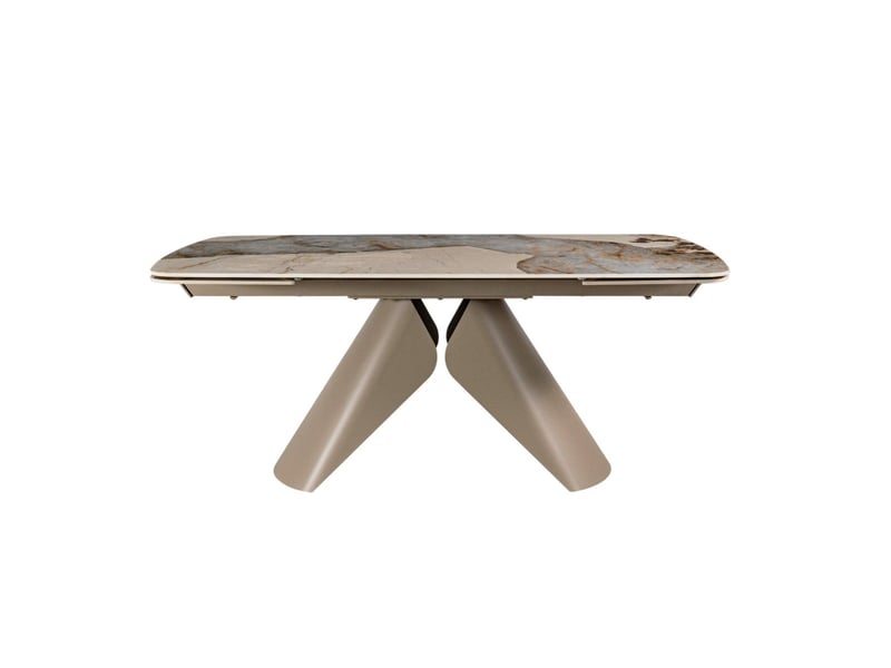 Table à manger extensible 180260 x 100, avec plateau en céramique - Conforama A