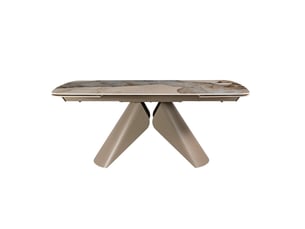 Table à manger extensible 180260 x 100, avec plateau en céramique