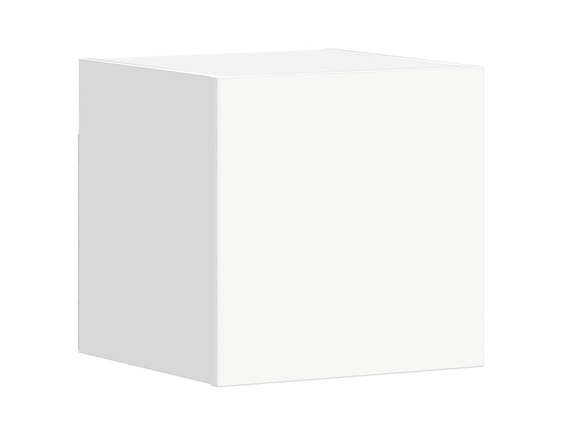  Ensemble de meubles tv - banc tv - meuble de rangement 3 pcs blanc bois d'ingénierie  - Conforama E