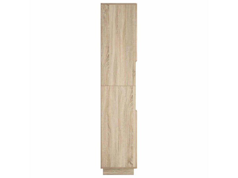 Meuble de rangement salle de bain chêne sonoma 36.5x38x180 cm - Conforama E