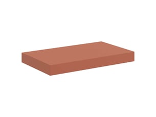 Étagère flottante, étagère suspendue montage mural rouge 40 x 23,5 x 3,8 cm cf42570