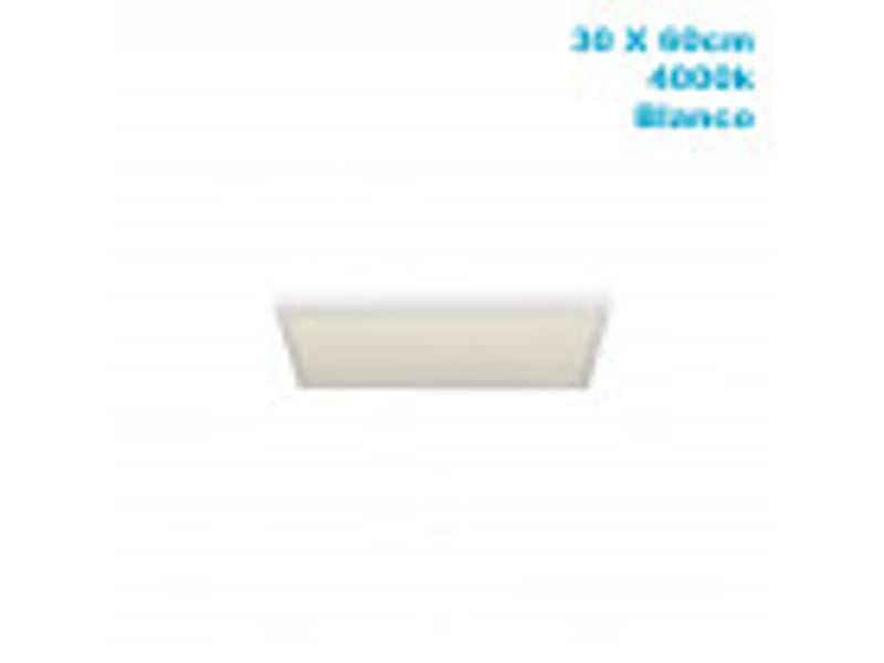  Panneau led en saillie fabrilamp tivoli 36 w 3060 lm 4000 k blanc 2,5 x 30 x 60 cm 162496001 - Conforama B