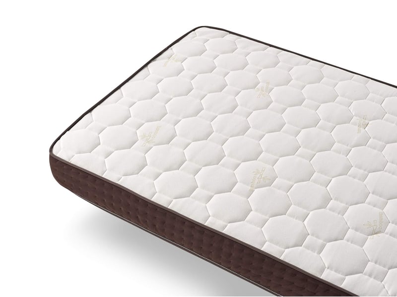  Matelas à mémoire de forme aux fibres de bambou luxury bamboo premium - fermeté équilibrée, fibres de bambou, ventilation 3d 8435720029970 - Conforama E