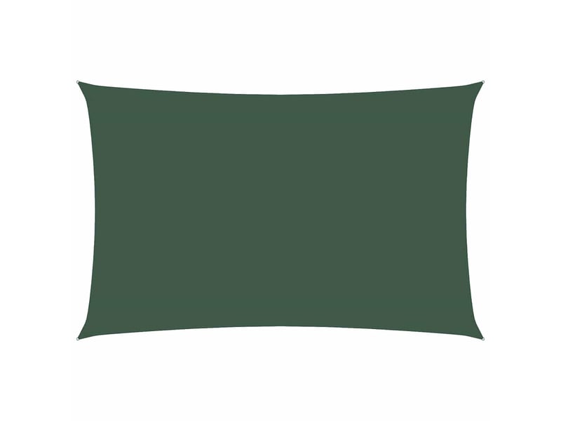  Voile de parasol - voile d'ombrage tissu oxford rectangulaire 4x7 m vert foncé  - Conforama A