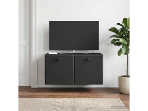 Meuble tv coloris noir 59.5 cm <strong></strong>  <strong></strong>