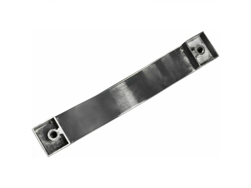  6 poignées de porte décoratives en cristal de 96 mm, bouton de meuble pour tiroir, armoire, garde-robe, placard de rangement, argent rouge  - Conforama C