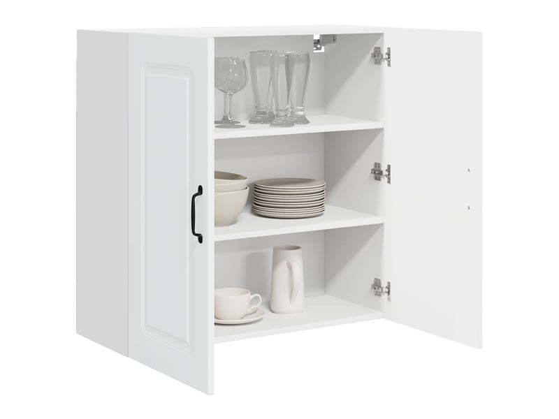 Meuble mural de cuisine | armoire de cuisine blanc 80x31x80cm shl559  - Conforama C