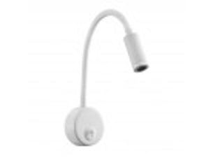 Applique murale fabrilamp edgar blanc led intégrée 3 w 285 lm 4000 k 40x7x19 cm