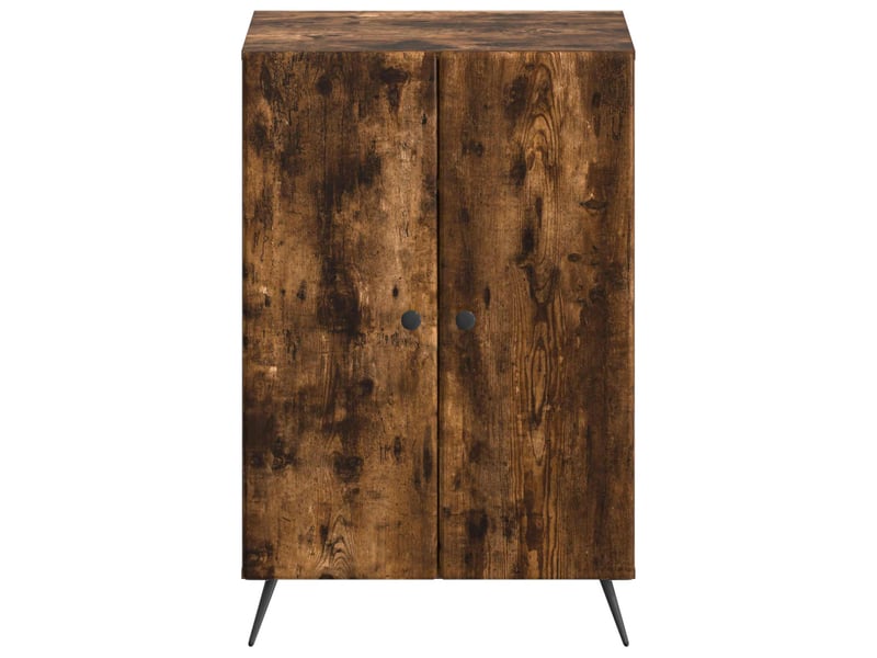  Meuble à chaussure, cabinet à chaussures breda 59,5x39,5x90 cm chêne fumé  - Conforama D