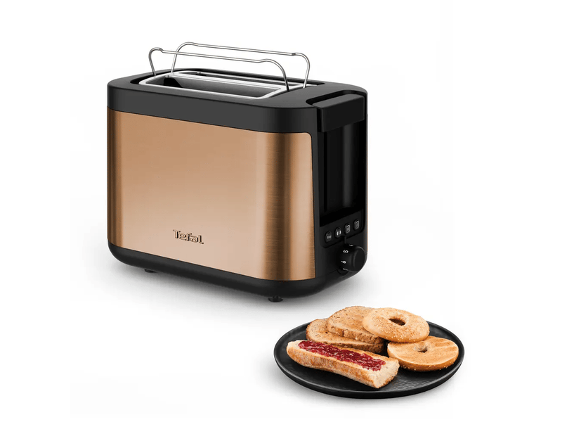  Grille-pain coppertinto tefal tt430g10  - Conforama A