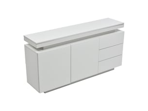 Buffet 2 porte(s) 3 tiroir(s) N625P208497498W coloris blanc