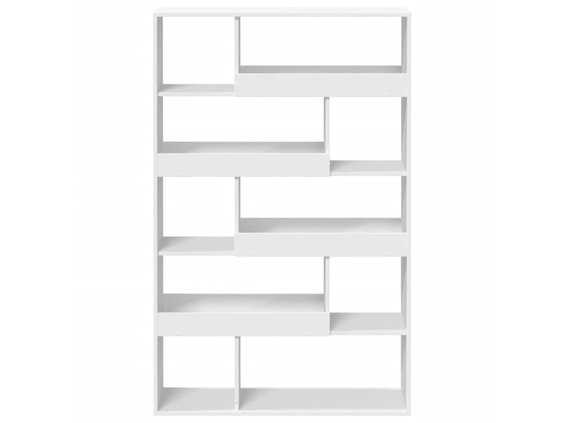  Bibliothèque, armoire à livres blanc 100x33x156,5 cm bois d'ingénierie shl7693  - Conforama D
