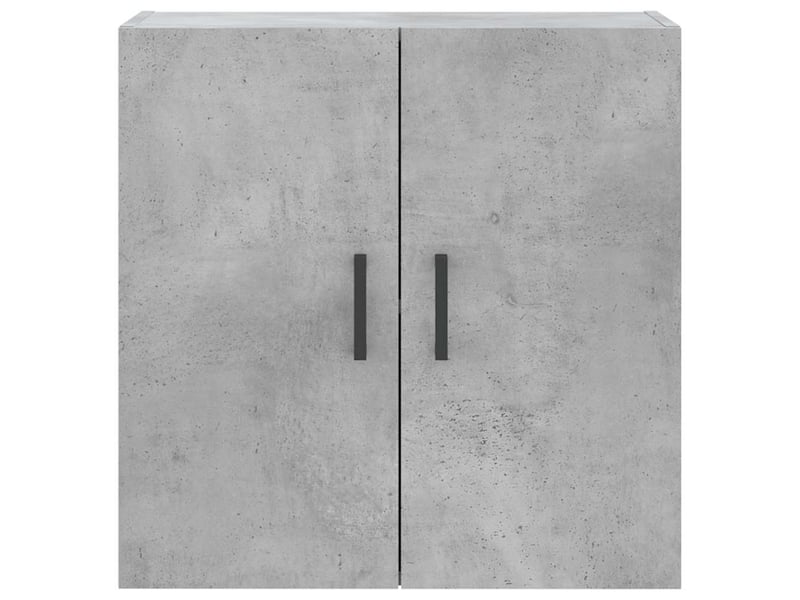  Armoire murale salon, meuble de rangement gris béton 60x31x60 cm bois d'ingénierie shl5431  - Conforama E