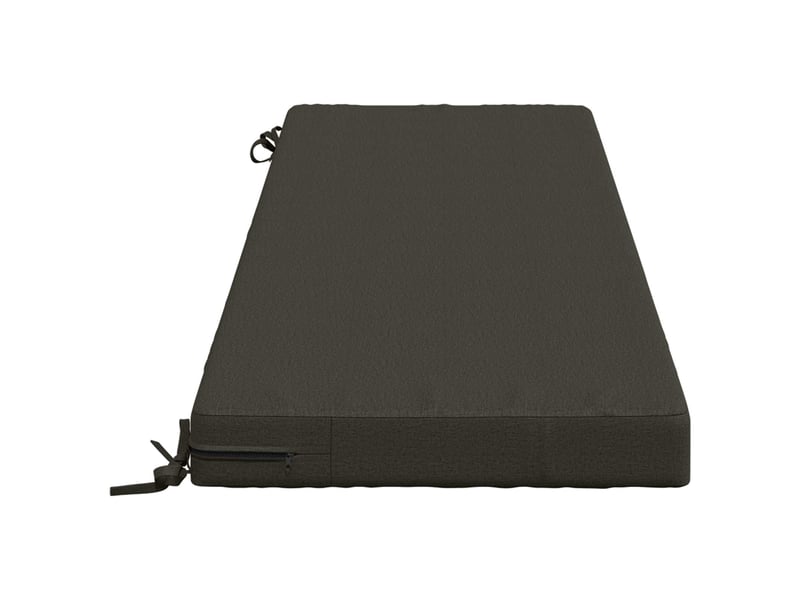 Coussin de banc, coussin d'assise, coussin de canapé soest 100 % polyester anthracite cf52982  - Conforama D