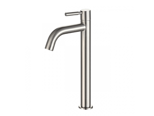 Levier u en acier inoxydable eau froide robinet de salle de bain lavabo robinet de lavabo