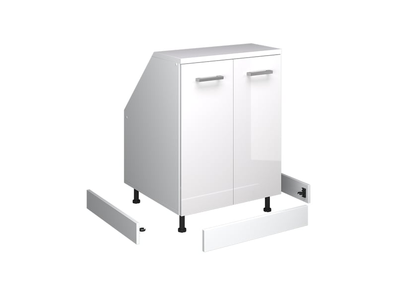  Vicco cache-socle, blancblanc, 56.3x1.6cm lot de 2  - Conforama E