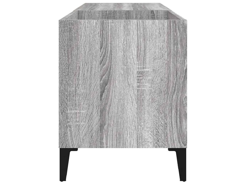  Armoire à disques, armoire de rangement sonoma gris 84,5x38x48 cm bois d'ingénierie  - Conforama E