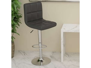 Tabouret de bar, chaise de bar noir similicuir shl8993